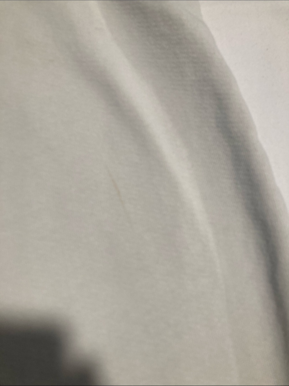 Peloton Cream Crewneck Sweatshirt with Yellow Sleeve Logo - Picture 9 of 9